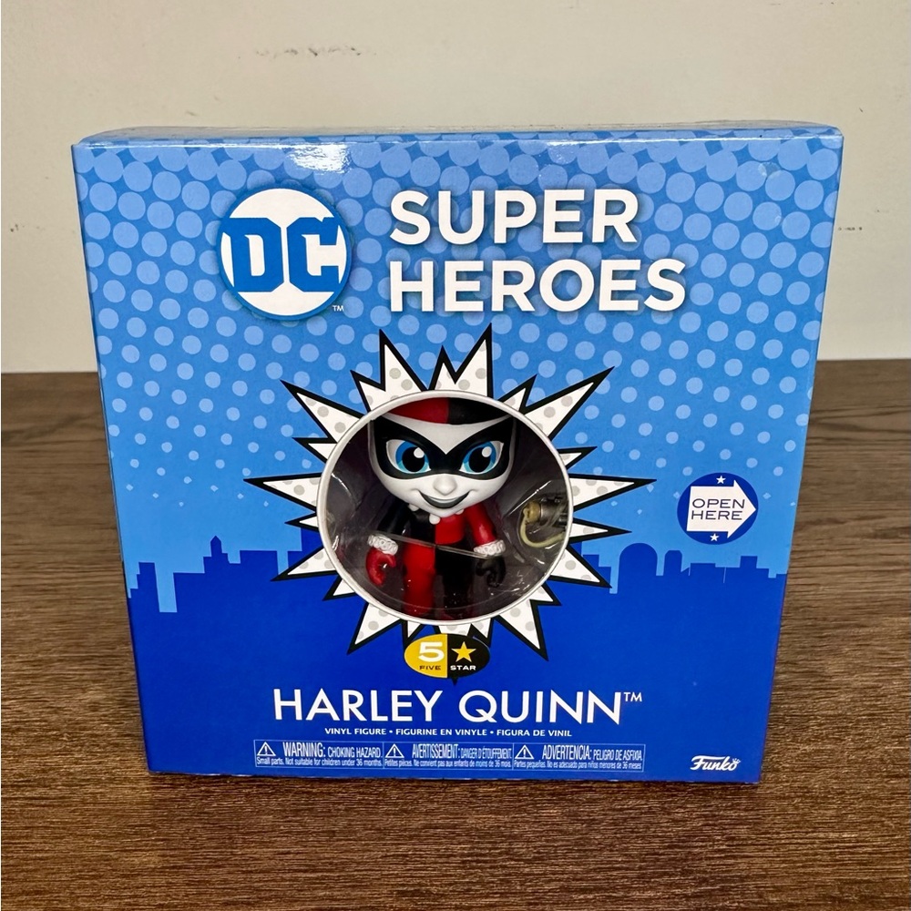 New Funko 5 Star DC Super Heroes Harley Quinn